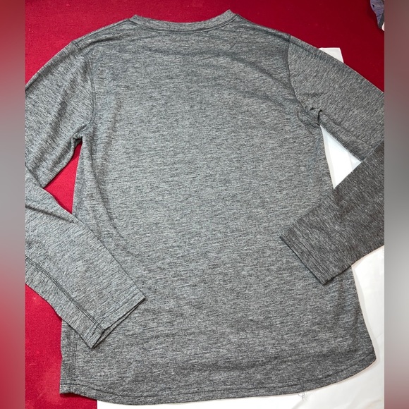 Omni Wool GRAY Shirt Base Layer Polyester WOOL Blend LONG SLEEVE Pullover Men XL - Picture 5 of 12